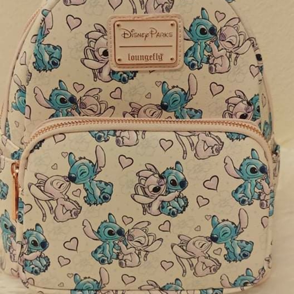 Loungefly Bags Nwt Disney Parks Loungefly Stitch And Angel